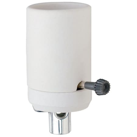 Pass & Seymour Pass & Seymour Porcelain Mogul Base Turn Knob Socket 1 pk 8601